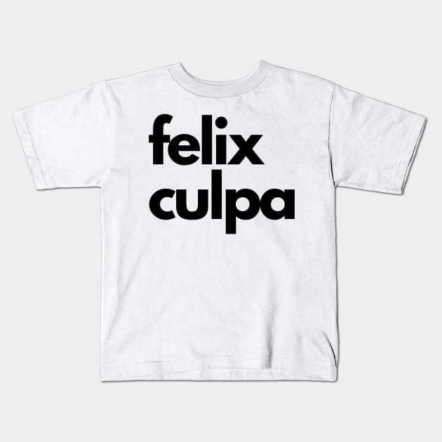 felix culpa Kids T-Shirt by bfjbfj